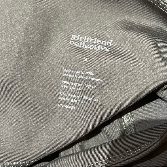 Girlfriend Collective Olive Green Athletic Leggings Sz S - Picture 4 of 7
